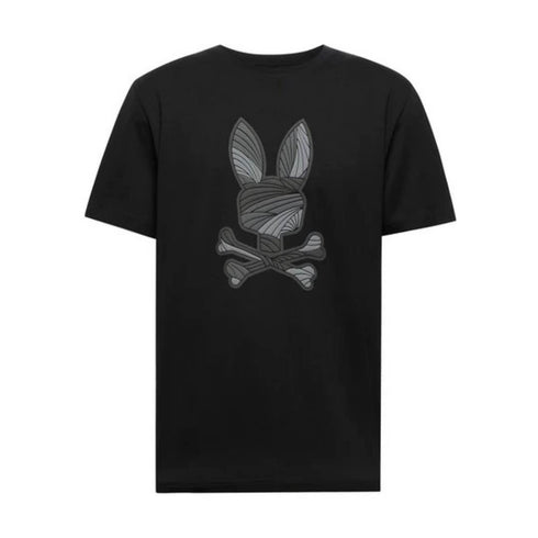 CAMISETA NEGRA BAXTER PSYCHO BUNNY